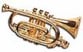 CORNET LAPEL PIN